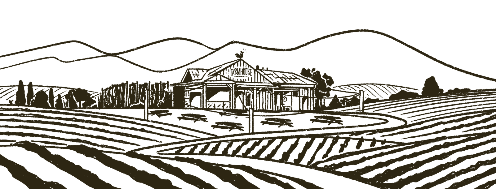 Farmhouse illustration